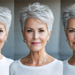 découvrez les coupes courtes élégantes 2026 spécialement conçues pour les femmes de 60 ans aux cheveux blancs, alliant modernité et raffinement.