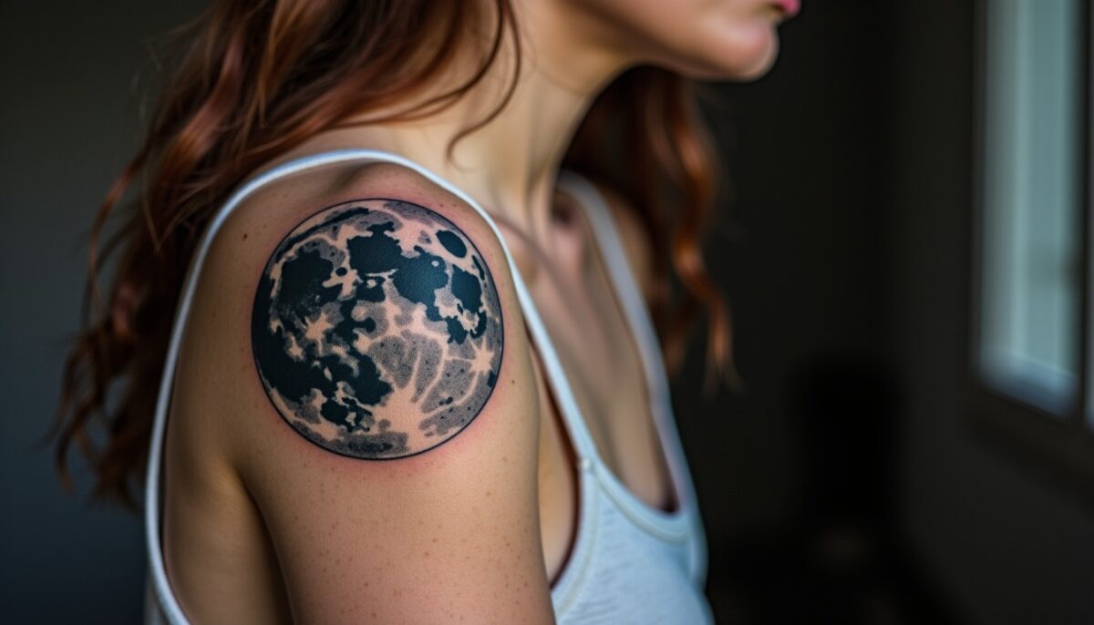 Découvrez la symbolique profonde du tatouage de la lune